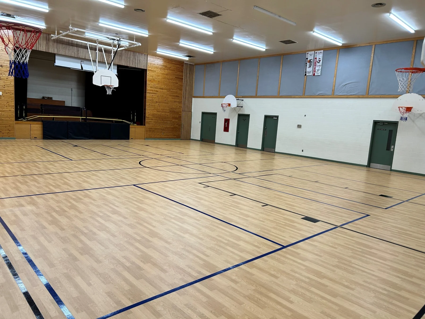 The gym at the Carambeck Community Centre