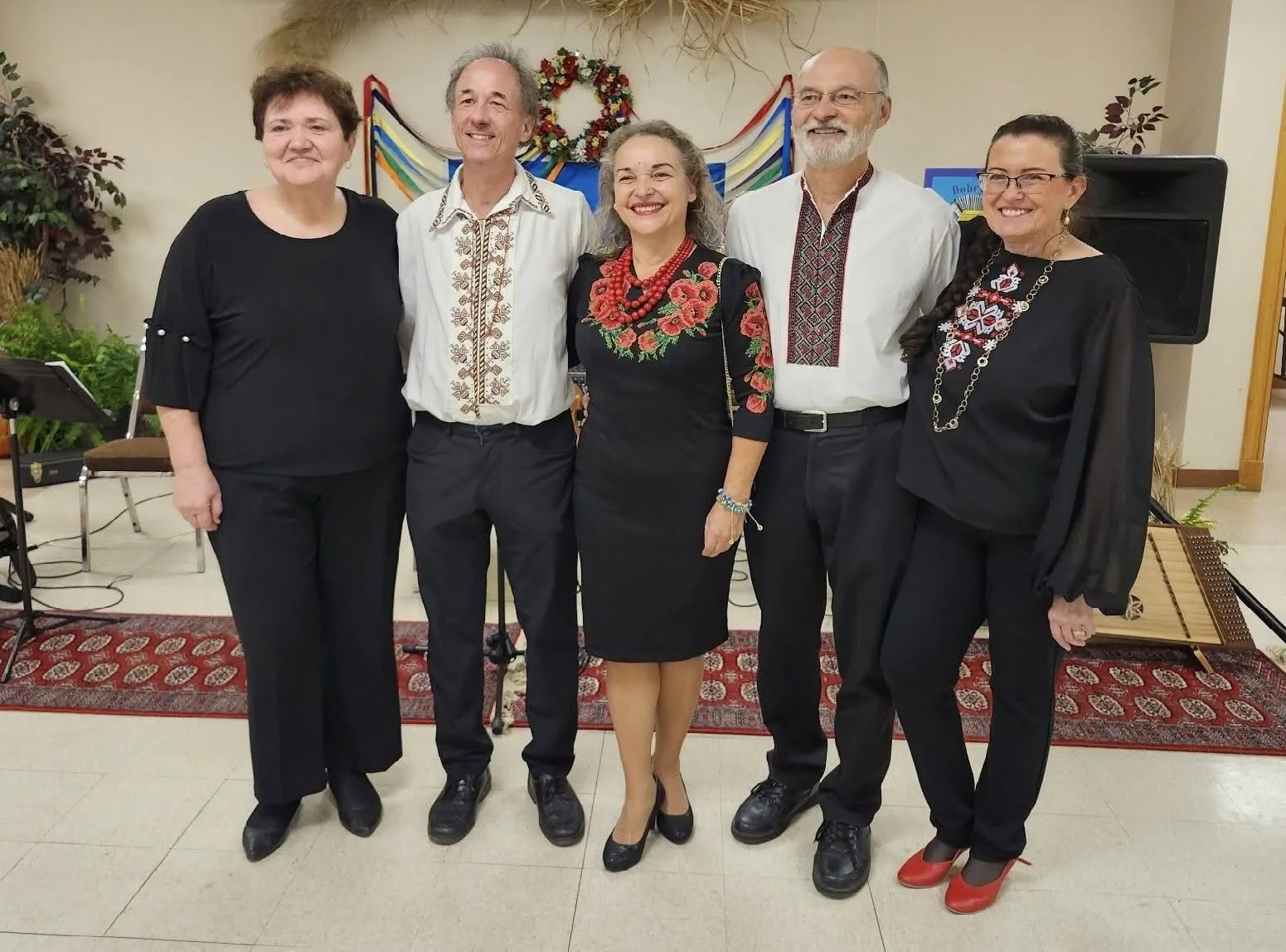 Dobryj Vechir Band at the Knights of Columbus Council 9557 Fundraiser for Ukraine, November 2024