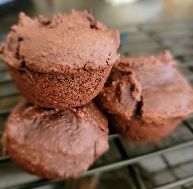 2-bite brownies — gluten-free and vegan