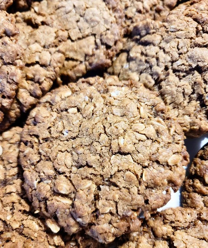 Maple oatmeal cookies, made with organic gluten-free ingredients